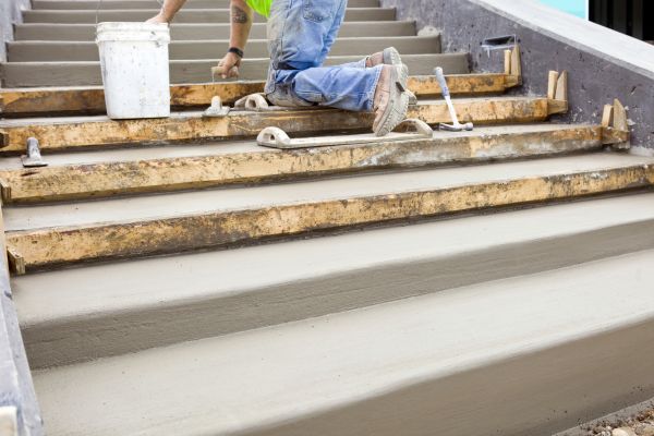 Concrete Steps Pouring in Laguna Niguel