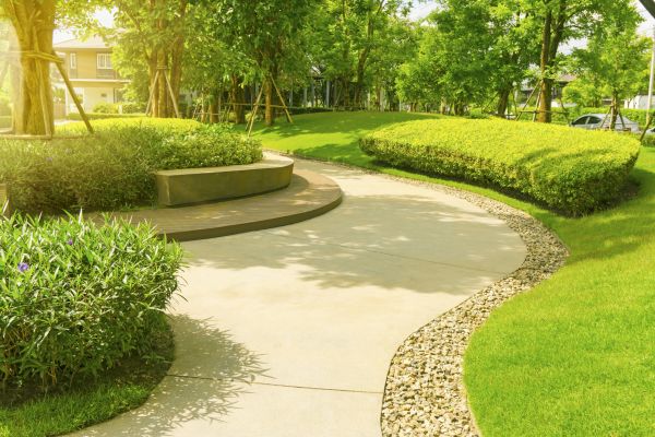 Cement Walkway Installation in Laguna Niguel