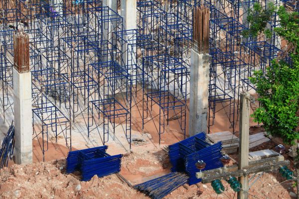 Concrete Pier Construction in Laguna Niguel