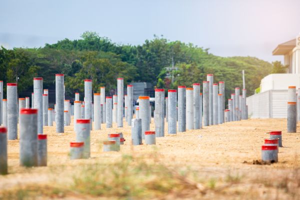 Concrete Pile Installation in Laguna Niguel
