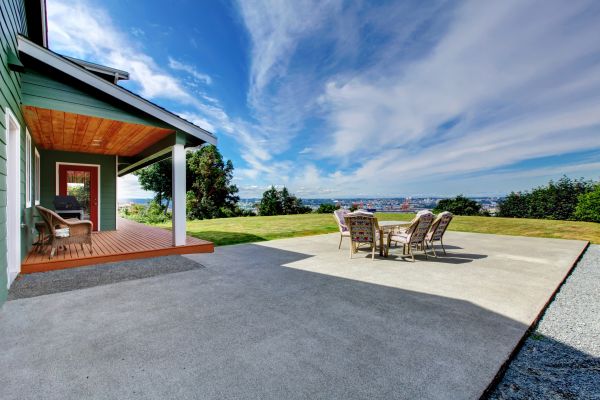 Backyard Concrete Paving in Laguna Niguel