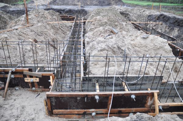 House Footing Construction in Laguna Niguel