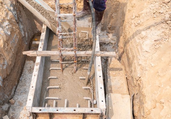 Cement Foundation Pouring in Laguna Niguel