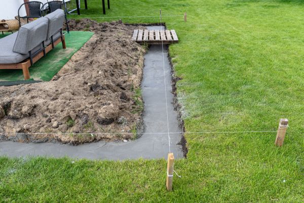 Cement Footer Installation in Laguna Niguel