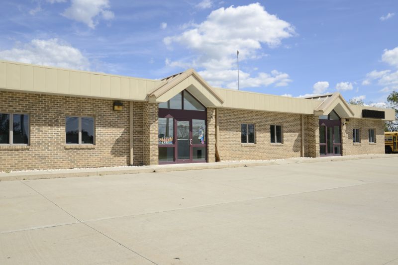 Commercial Concrete Parking Lot